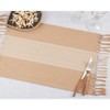 Saro Lifestyle Stripe Placemat - image 4 of 4