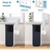8000Btu Portable Air Conditioner with Remote Control, Powerful Cooling Up to 350 sq ft - 4 of 4