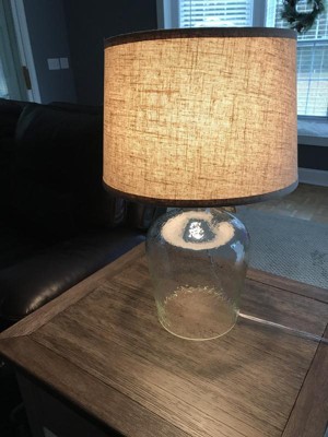 Artisan Glass Jug Large Lamp Base Clear - Threshold™ : Target