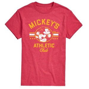 Men's - Disney - Mickeys Athletic Club Short Sleeve Graphic T-Shirt - 1 of 4