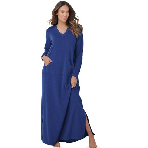 Dreams & Co. Women's Plus Size Long High Pile Fleece Lounger - 38/40 ...