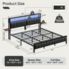 Bestier King/Queen/Full Size Bed Frame with Charging Station - 3 of 4