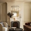 Rennnsan Mirelen 23" W 5 -Light Glass Dimmable Classic Geometric Chandelier in Brushed Champagne - 4 of 4