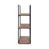 Sagebrook Home Metal Wood Floating Wall Shelves, Storage and Display, Decorative Wall Shelf Organization - 3 of 4
