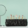 Unique Bargains Foldable Stand-up 14 Pockets Makeup Brush Organizer Black - 3 of 4