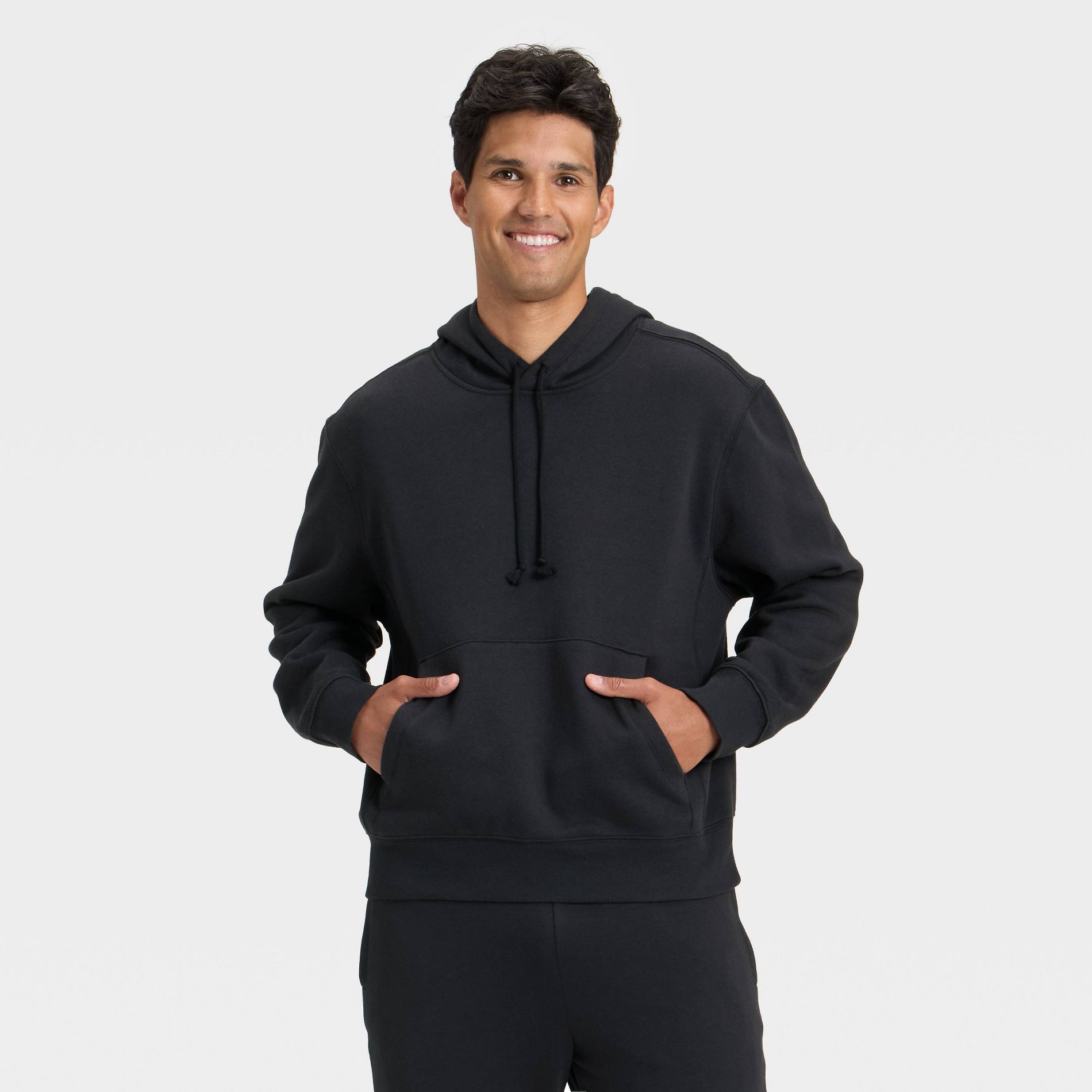 Men's Active Comfort Cotton Fleece Hoodie - All In Motion™