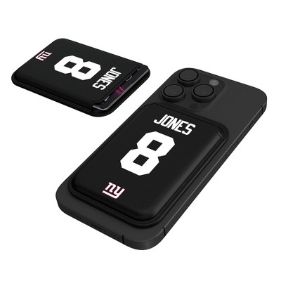 Keyscaper NFL New York Giants Players Game Tactic Black Magnetic Credit Card Wallet