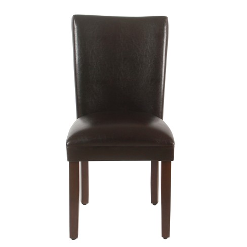 Target leather 2025 chair dining