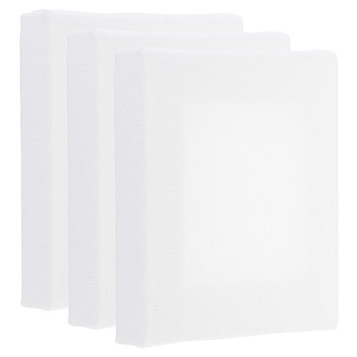 Juvale 6 Pack Unfinished Wood Canvas Boards For Painting, Blank
