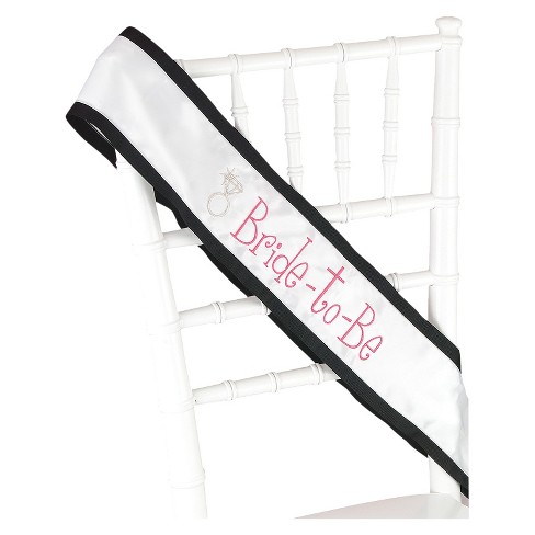 'Bride To Be' Party Sash Pink - image 1 of 1