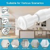 LunaLulinlk Curtain Rod Adjustable 16-28 Inches,2 Pack Spring Tension Curtain Rods,Small Short Expandable Spring Loaded Tension Rods For Window - 3 of 4