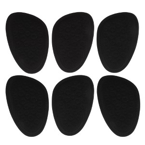 Unique Bargains Soft Bottom Anti-slip Forefoot Insole Pads 3 Pairs - 1 of 4