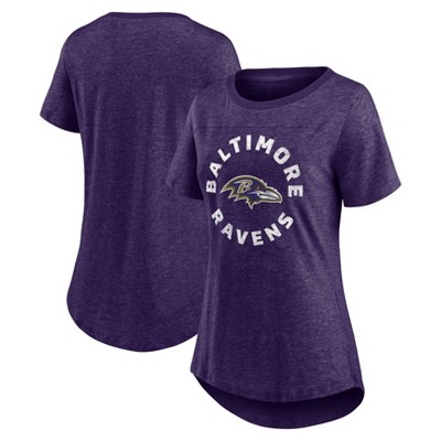 Nfl Baltimore Ravens Girls' Short Sleeve Tie-dye Fashion Crop T-shirt :  Target