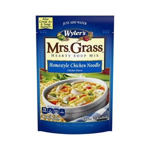 Wyler's Mrs Grass Home-style Chicken Noodle Hearty Soup Mix Pouch, 5.93 OZ - 1 of 4