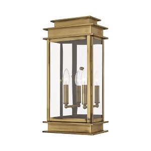 Livex Lighting Princeton 2 - Light Wall Light in  Antique Brass - 1 of 2