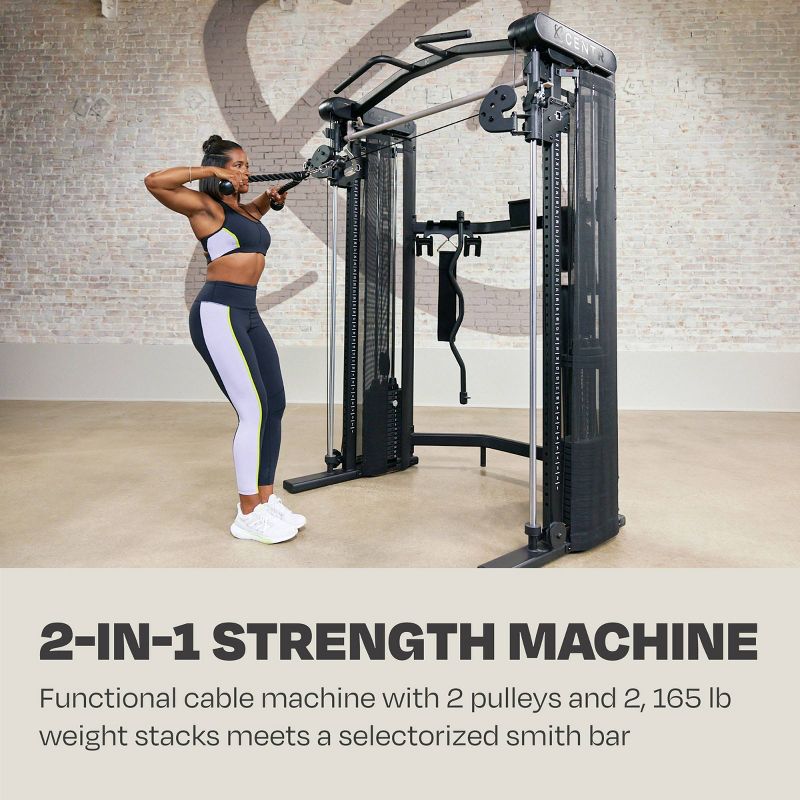 Centr by Chris Hemsworth Centr 3 Home Gym Functional Trainer with Selectorized Smith Bar and 3-month Centr Membership, 4 of 11