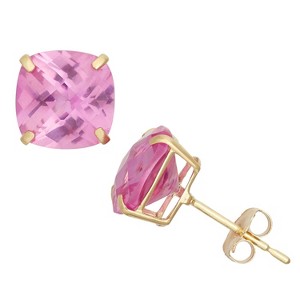 Designs By Gioelli 10K Gold Gemstone Stud Earrings - 1 of 2