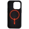 ZAGG Gear4 Denali Snap Series Case for MagSafe for iPhone 14 Pro - Black/Orange - 3 of 3