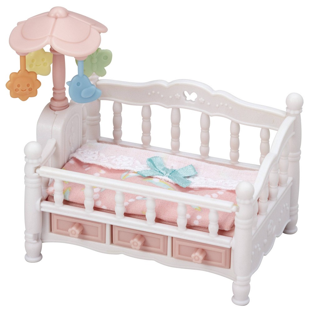 Photos - Baby Mobile Calico Critters Crib with Mobile Playset