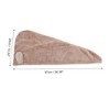 Unique Bargains Comfortable Rabbit Ears Hair Towel 1 Pc - 2 of 4