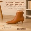 CUSHIONAIRE Women's Barbi Kitten Heel Bootie – Soft Vegan Leather, Memory Foam, Wide Widths, and Back Zipper - 4 of 4