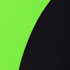 black green