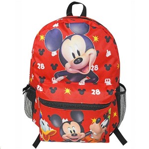 Disney Mickey Mouse School 16" Backpack - Goofy, Donald ages 3+ - 1 of 1