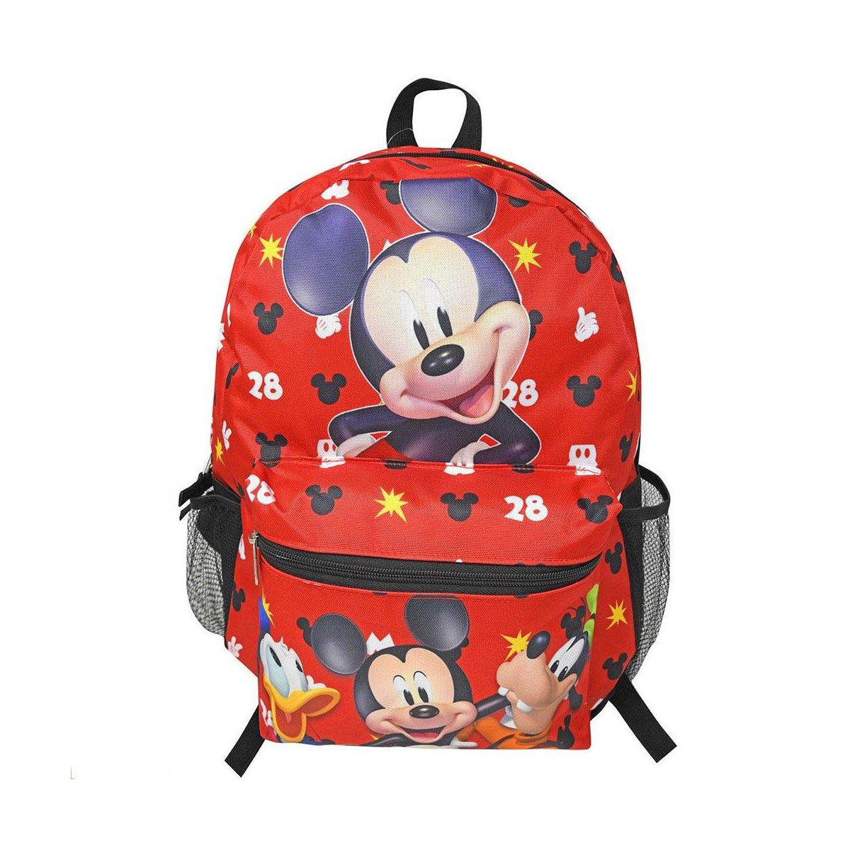 Disney Mickey Mouse School 16" Backpack - Goofy, Donald ages 3+