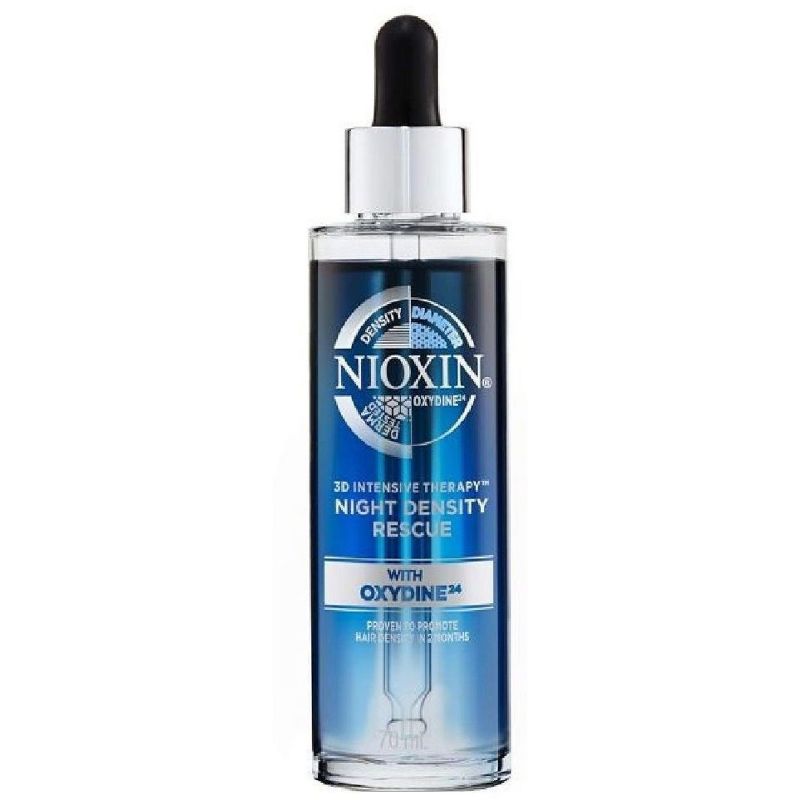 Nioxin NIGHT DENSITY RESCUE SERUM | Overnight Leave-in Intensive Treatment with Oxydine | For Hair Density and Thickness | Clairol 2.3 fl oz, 1 of 11