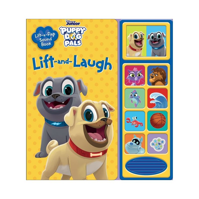 Disney Puppy Dog Pals - Lift a Flap Sound Book : Lift and Laugh (Hardcover), 1 of 5