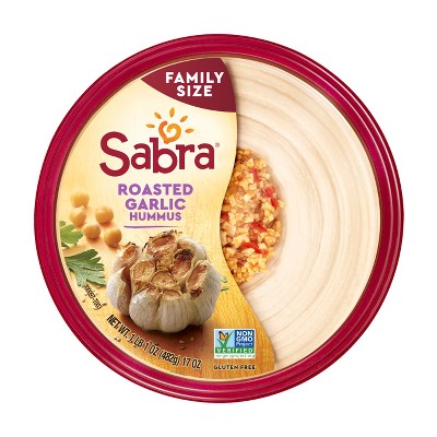 Sabra Roasted Garlic Hummus - 17oz