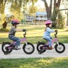 Costway 12"/14"/16"/18" Kids Bike for 3-4 Years Old Boys & Girls with Adjustable Seat Handbrake Reflectors Blue/Purple/Red - 4 of 4