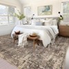 Washable Area Rug, Vintage Distressed Living Room Rug, Soft Foldable Accent Rug for Dining Room Bedroom - 2 of 4