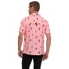 Canada Weather Gear Men's Short Sleeve Button-Up Shirt – Tropical Printed Casual Summer Shirt - 3 of 4