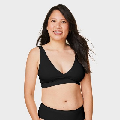 Bravado! BASICS Double Layer Seamless Maternity and Nursing Bra - Black S