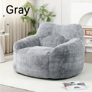 Hrinhom 47.3" W Bean Bag Chair, Comfy Lazy Floor Sofa Chair For Adults and Kids - 1 of 4