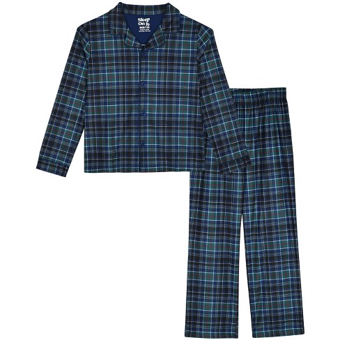 Sleep On It Boys Pajama 2-Piece Jersey Coat Set - image 1 of 4