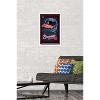 Trends International MLB Atlanta Braves - Neon Helmet 23 Framed Wall Poster Prints - 2 of 4