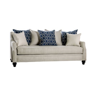 Carisa Sofa Ivory - HOMES: Inside + Out