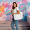 Dalix Sail Boat Tote Shoulder Bag Heavy Cotton Canvas - 3 of 4