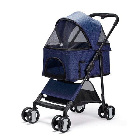 Joovy Pootler 2-in-1 Pet Stroller and Carrier - Black