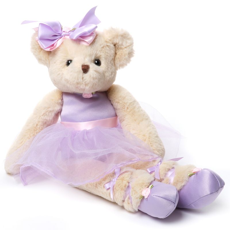 Bearington Tootsie Ballerina 15 Inch Teddy Bears for Girls - Ballerina Stuffed Animals - Dance Recital Gifts for Girls, 1 of 8