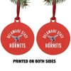 Delaware State University Hornets Logo Aluminum Holiday Christmas Tree Ornament - 2 of 4