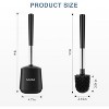 SetSail Toilet Brush and Plunger Set, 2 Packs Toilet Plungers - 3 of 3