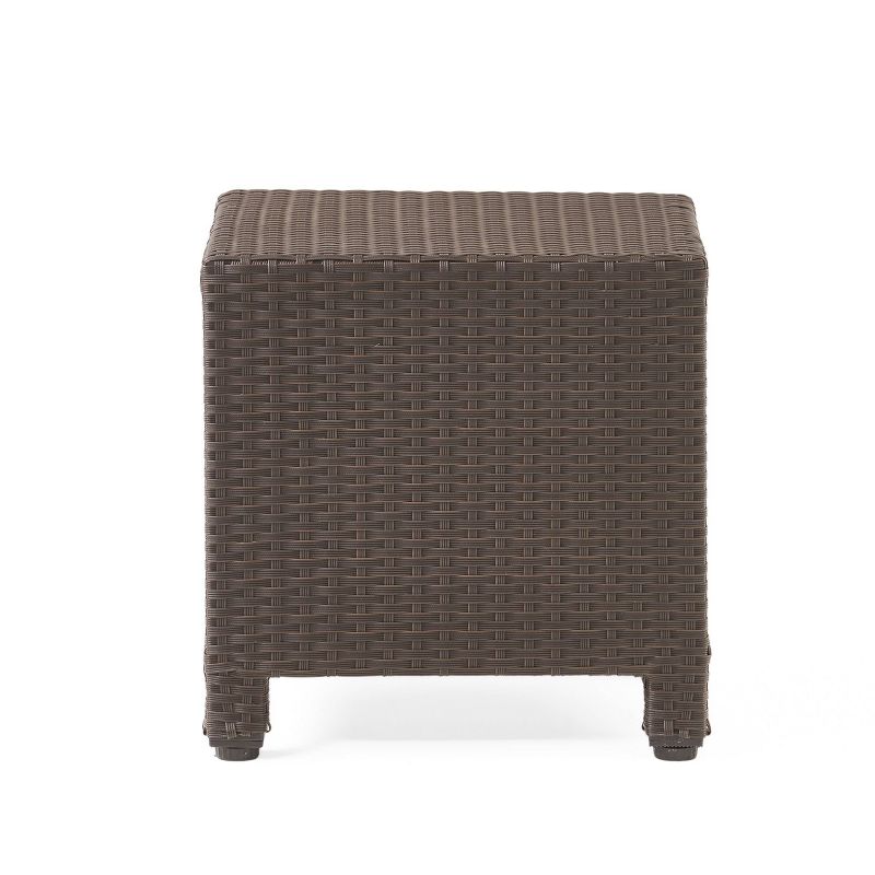 Puerta Wicker Side Table - Christopher Knight Home, 3 of 6