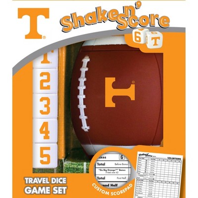 MasterPieces Officially Licensed NCAA Tennessee Volunteers Shake N' Score Dice Game for Age 6 and Up