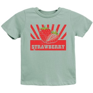 The Juniper Shop Strawberry Rays Youth Short Sleeve Tee - M - Seafoam - 1 of 4