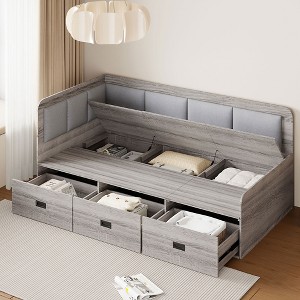 Whisen Daybed with 3 Drawers and 3 Storage Compartments - 1 of 4