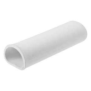 Unique Bargains Hiding Rock Small Fish Aquarium Decorations Ceramic Cave White 5.39"x1.85"x1.34" 1 Pc - 1 of 4