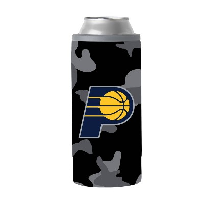 NBA Indiana Pacers 12oz Camo Slim Can Coolie - Black